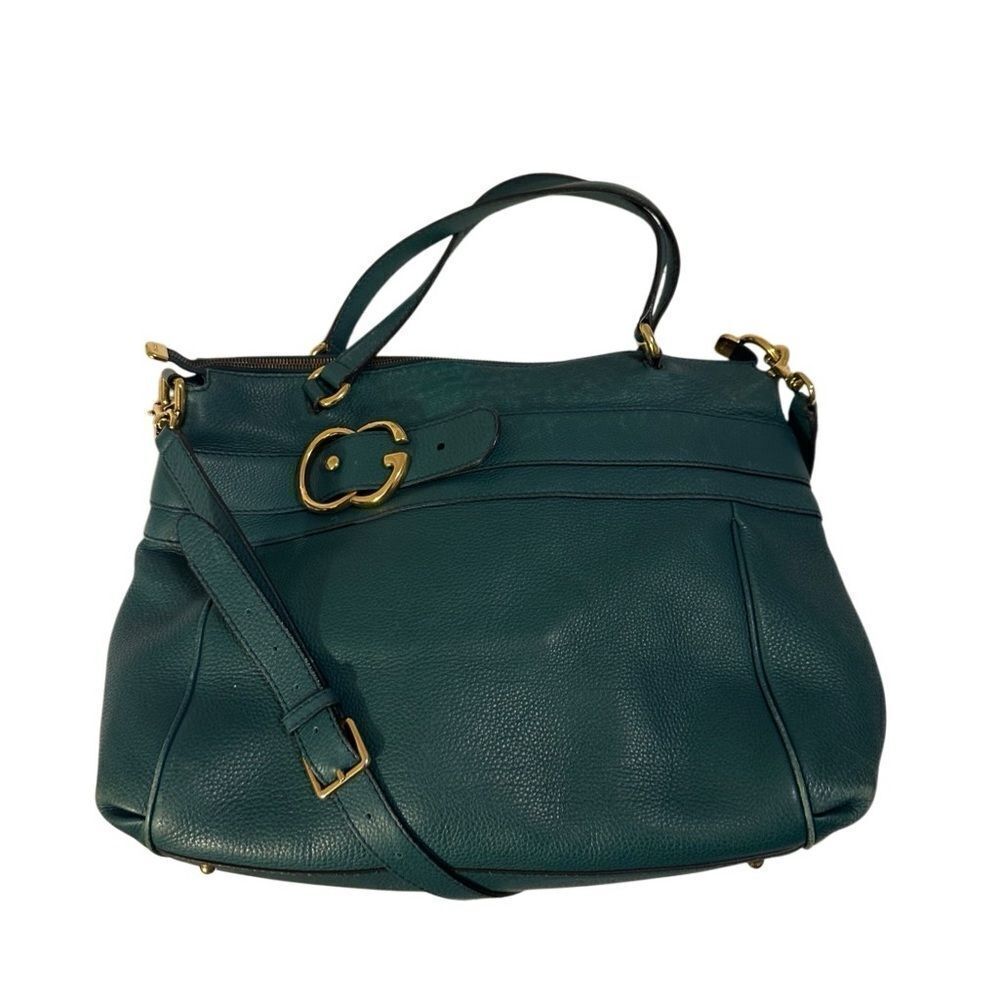 Gucci Green Shoulder Bag with Gold Hardware - Picture 2 of 12